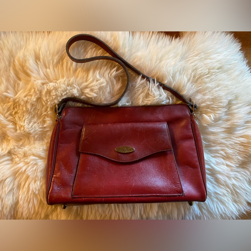 Etienne Aigner Vintage Leather Purse Handbag
